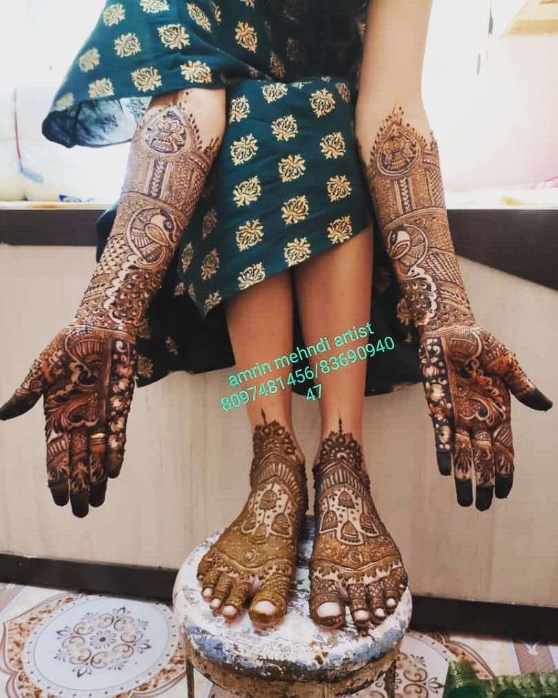 Amrin mehendi artist